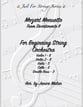Mozart Menuetto Orchestra sheet music cover